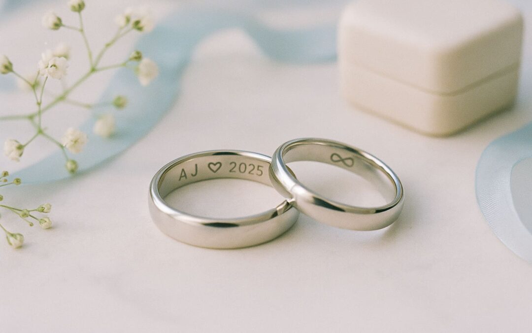 Smukke graveringsidéer til vielsesringe: tekster, symboler og datoer