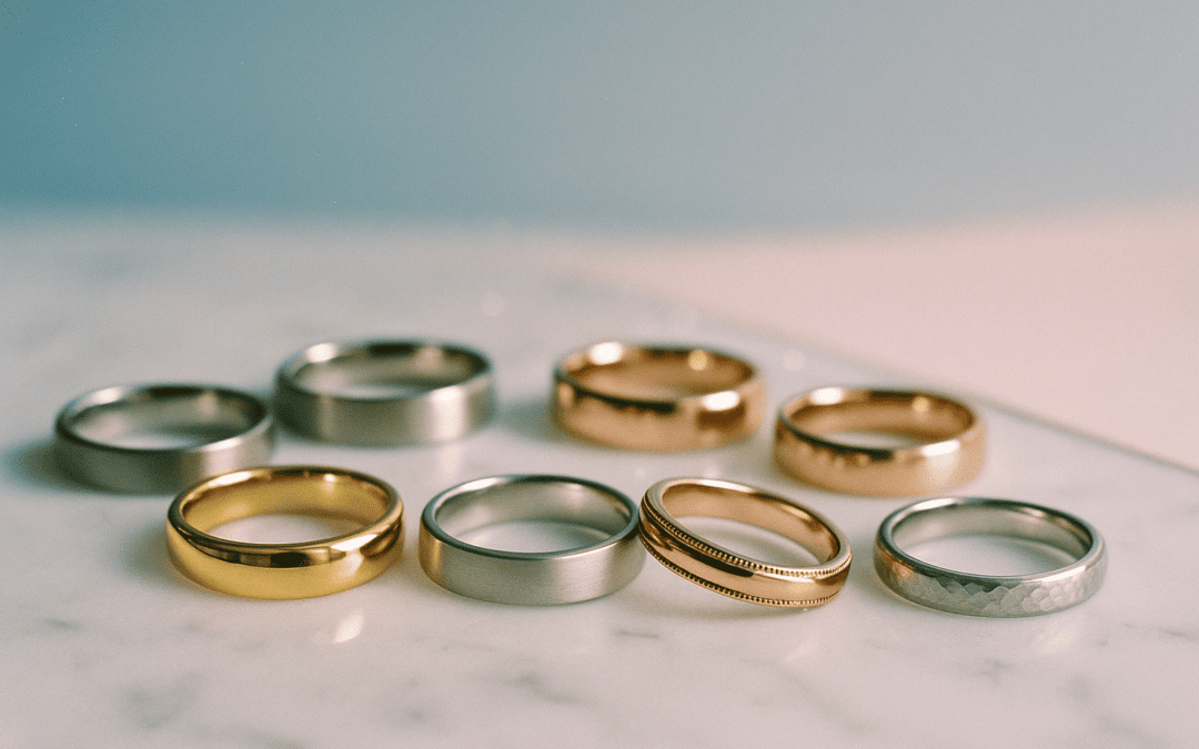 Vielsesringe fra A til Z: Materialer, profiler, overflader og pasform