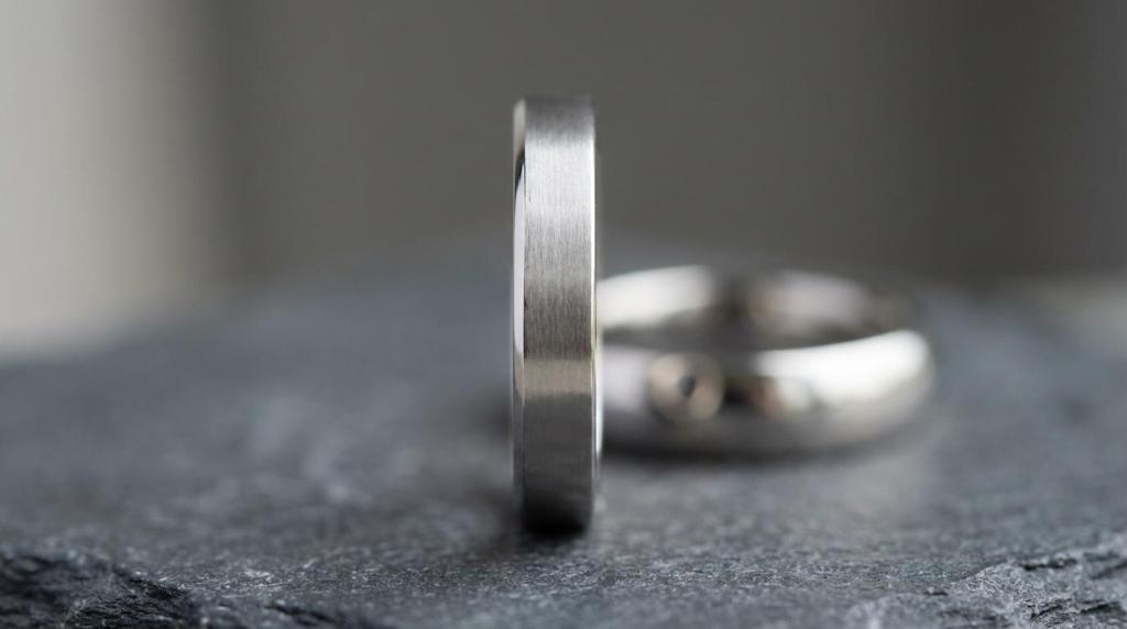 Herre-vielsesringe: Materialer, profiler og komfort i fokus