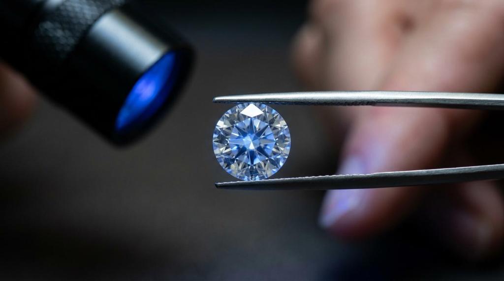 Diamantfluorescens forklaret: Hvad betyder det for glans, farve og pris?